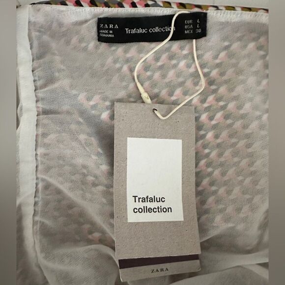 ZARA Printed Dress Low Back Party Night Out Size L • TIKTOK • BLOGGER FAVORITE • - Picture 13 of 15